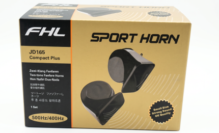 FIAMM FHL JD165 Automotive Horn (WaterProof) – Genuine High Performance 12V Electric Horn for Powerful & Clear Vehicle Sound Alert