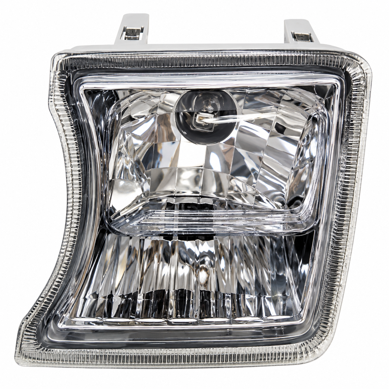 Chrome Reflector Automotive Headlamp Assembly