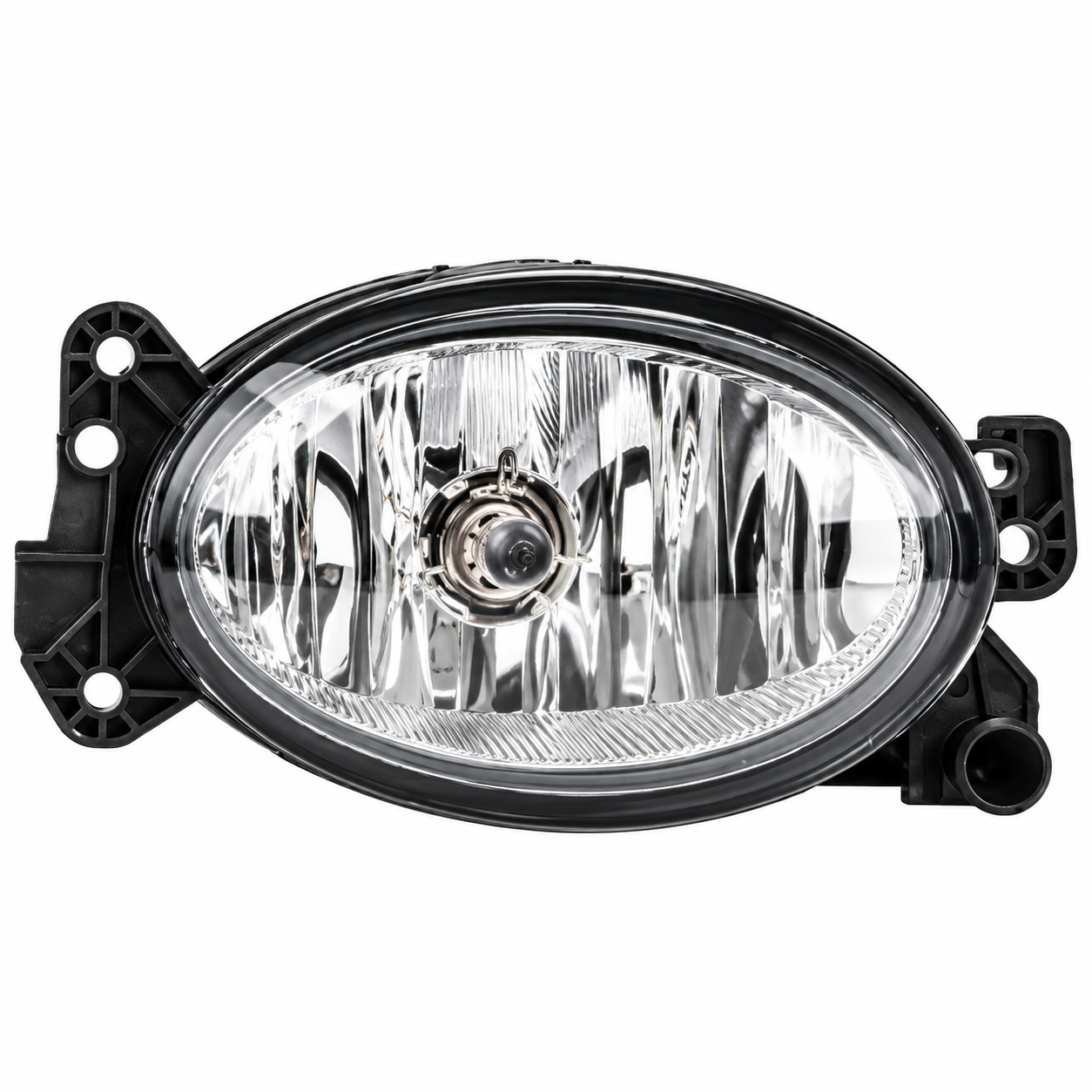 Oval Chrome Automotive Fog Light Assembly (2)