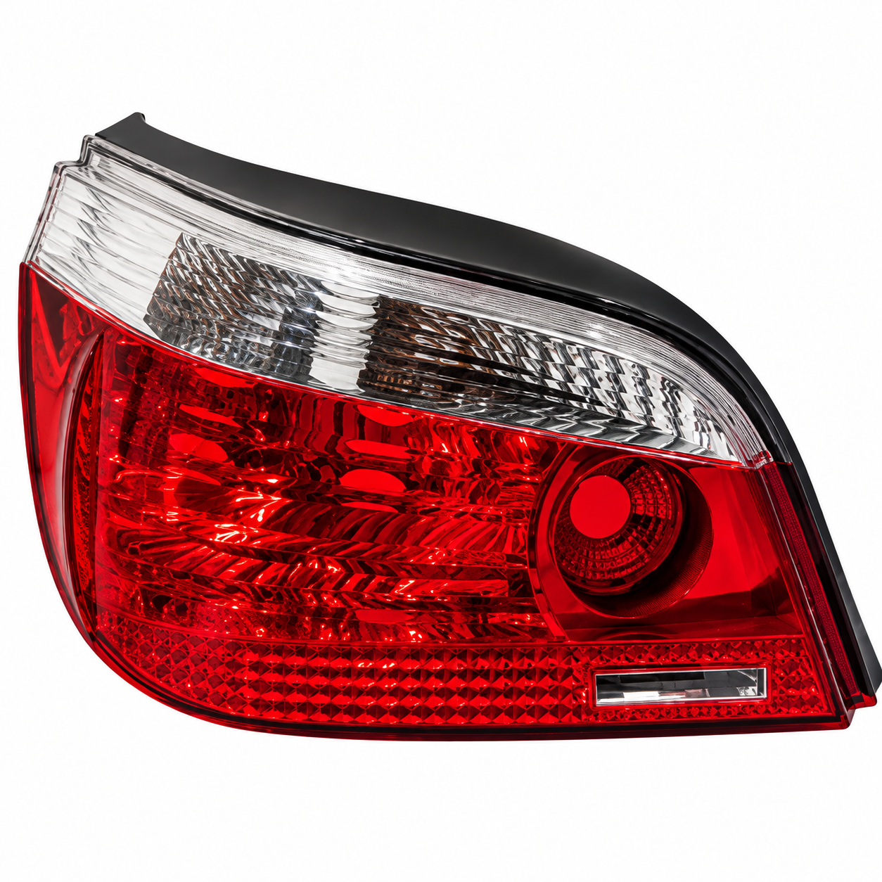 Sleek Red Automotive Taillight Assembly