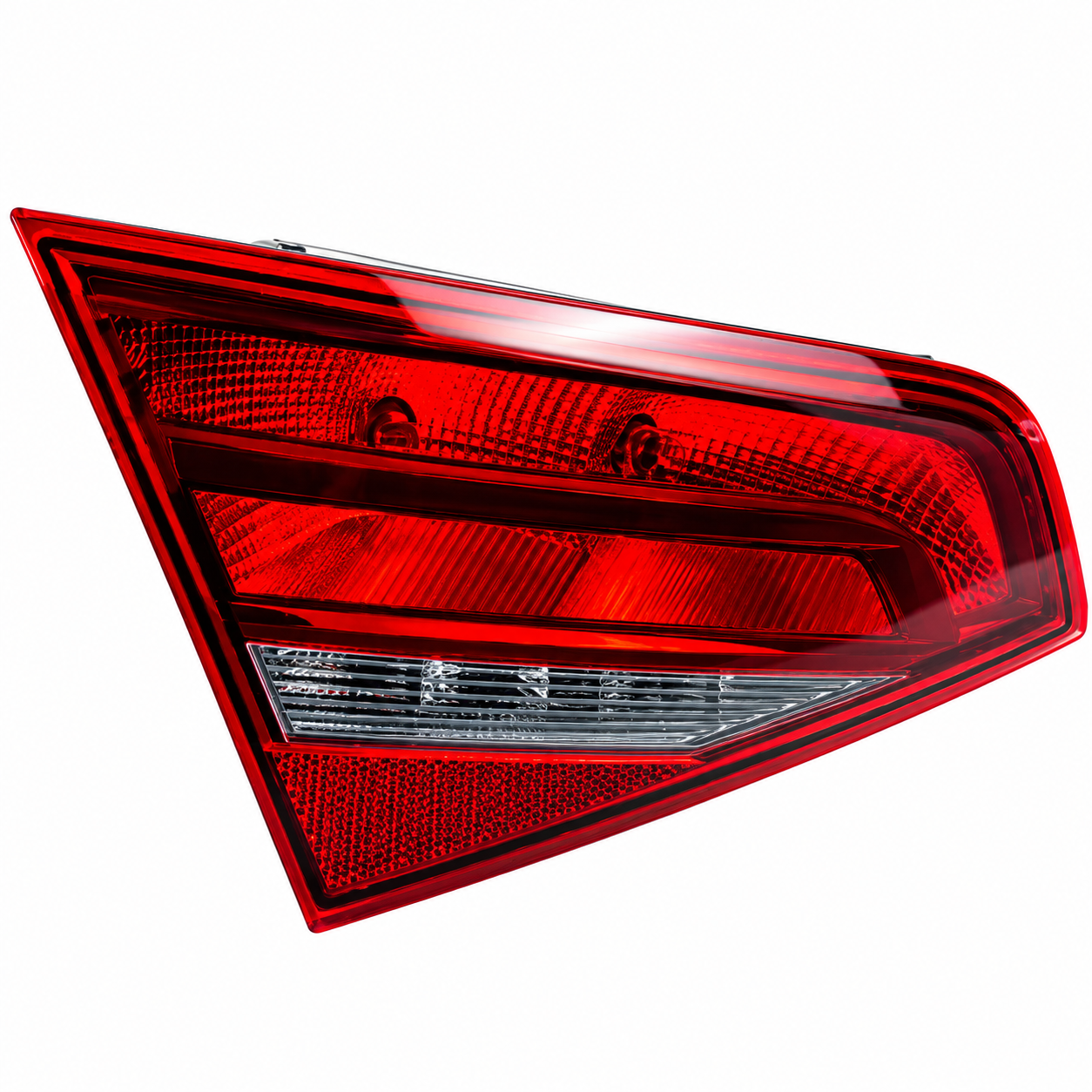 Sleek Triangular Red Automotive Taillight