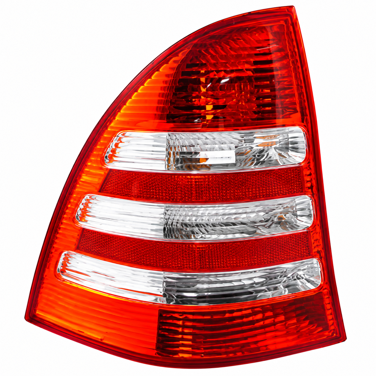 Triangular Red Taillight Assembly